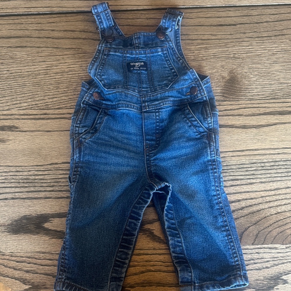 OshKosh B'gosh Classic Blue Kids Overalls